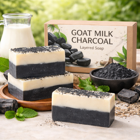 Goat Milk Charcoal Soap